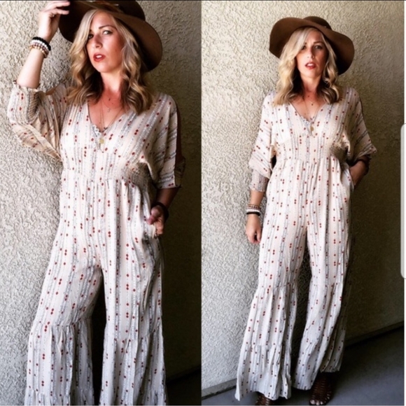 Boho Dream❇ Wide Leg Jumper Multi print - Picture 5 of 5